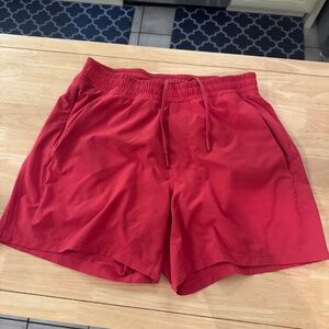 Lululemon Men's Medium Pacebreaker short Lined 5 inch